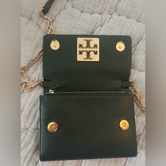 Tory Burch Accessories - Tory Burch hunter green purse.